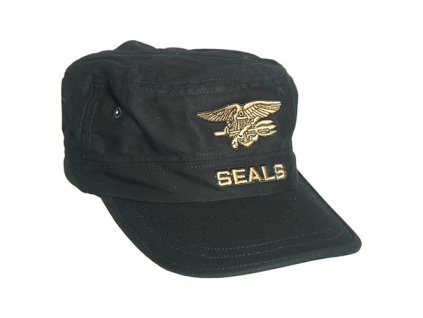 čepice SEALS ČERNÁ (Barva černá)