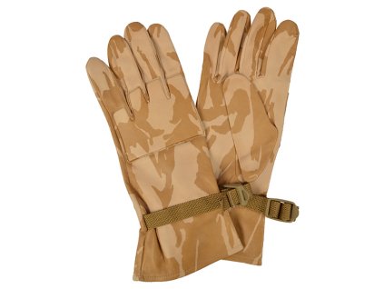 Rukavice britské 5prsté DPM DESERT použité (Barva DPM DESERT - britské maskování)
