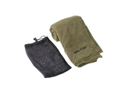 ručník MICROFIBRE v sáčku 120x60cm (Barva zelená)