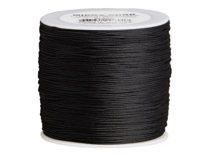 Šňůra MINI PARACORD nylon ø 1,18 mm / 300 m ČERNÁ (Barva černá)