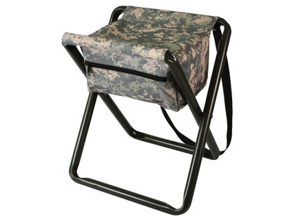 stolička DELUXE skládací s vakem ACU DIGITAL