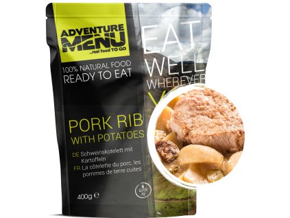 Pork rib with potatoes p