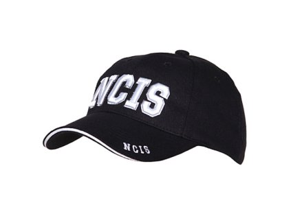 čepice baseball NCIS ČERNÁ (Barva černá)