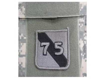 ášivka 75th INFANTRY DIVISION VELCRO - FOLIAGE