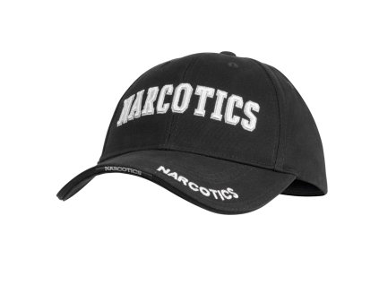 čepice DELUXE NARCOTICS baseball ČERNÁ (Barva černá)