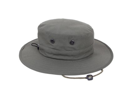 klobouk MILITARY nastavitelný ZELENÝ (Barva zelená)