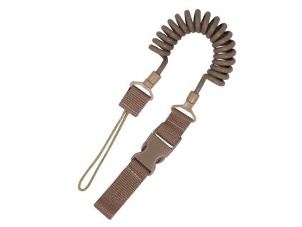 šňůra SPIRÁLOVÁ / FASTEX bezpečnostní na zbraň COYOTE (Barva COYOTE BROWN)
