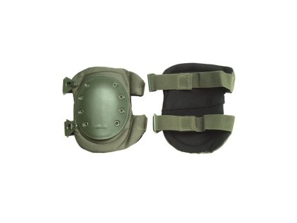 chrániče kolenní ZELENÉ ZAPÍNACÍ pár (Barva zelená)