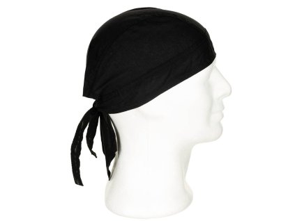 šátek na hlavu HEADWRAP ČERNÝ (Barva černá)