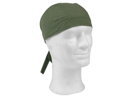 šátek HEADWRAP ZELENÝ (Barva zelená)