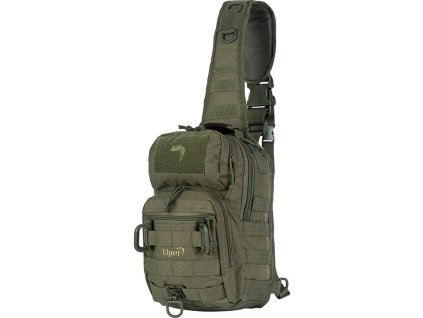 Batoh VIPER přes rameno 10L ZELENÝ (Barva zelená)