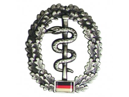 Odznak BW na baret Sanitätstruppe