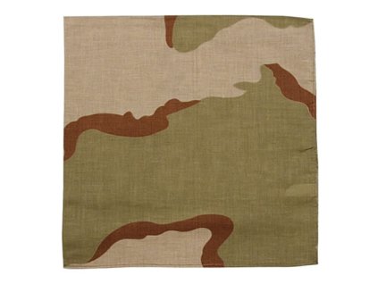 šátek 68 x 68 cm JUMBO 3-COL DESERT (Barva 3-COL DESERT)