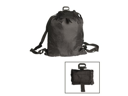 batoh ROLL-UP ČERNÝ (Barva černá)