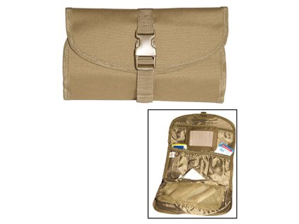 taška na toaletní potřeby britská COYOTE (Barva COYOTE BROWN)