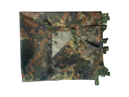 plachta BASHA nylon víceúčelová FLECKTARN (Barva FLECKTARN - německé maskovaní)