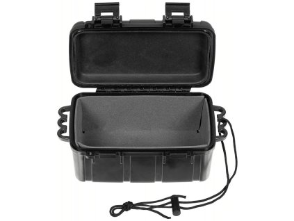 box vodotěsný s provázkem 16,5x12x7,5 cm (Barva černá)