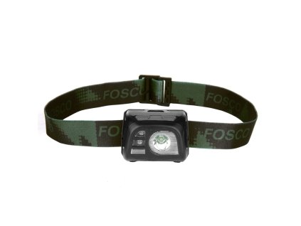 svítilna čelová taktická 140 lumenů ČERNÁ (Barva černá)