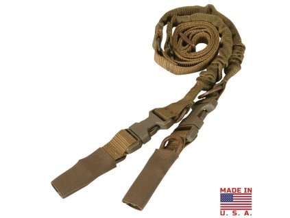 popruh zbraňový US CBT BUNGEE COYOTE BROWN (Barva COYOTE BROWN)