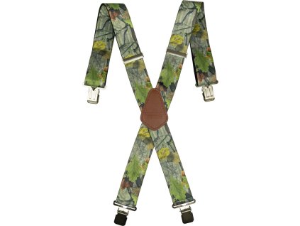 kšandy kalhotové LESNÍ MASKOVÁNÍ (Barva HUNTING CAMO)