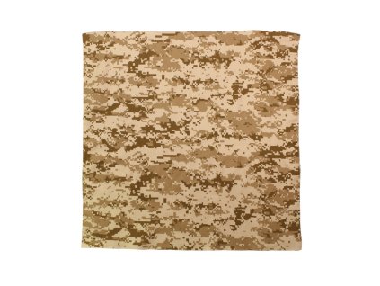 šátek 55 x 55 cm DIGITAL DESERT (Barva DIGITAL/MARPAT DESERT)
