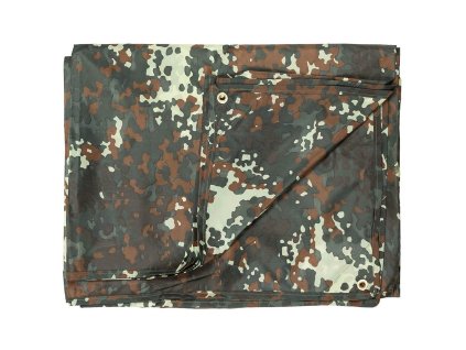 plachta nepromokavá lehká 3 x 2 m FLECKTARN (Barva FLECKTARN - německé maskovaní)