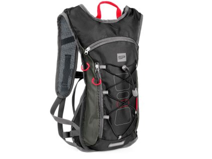 Spokey FUJI Sportovní, cyklistický a běžecký batoh, 5 l, černý