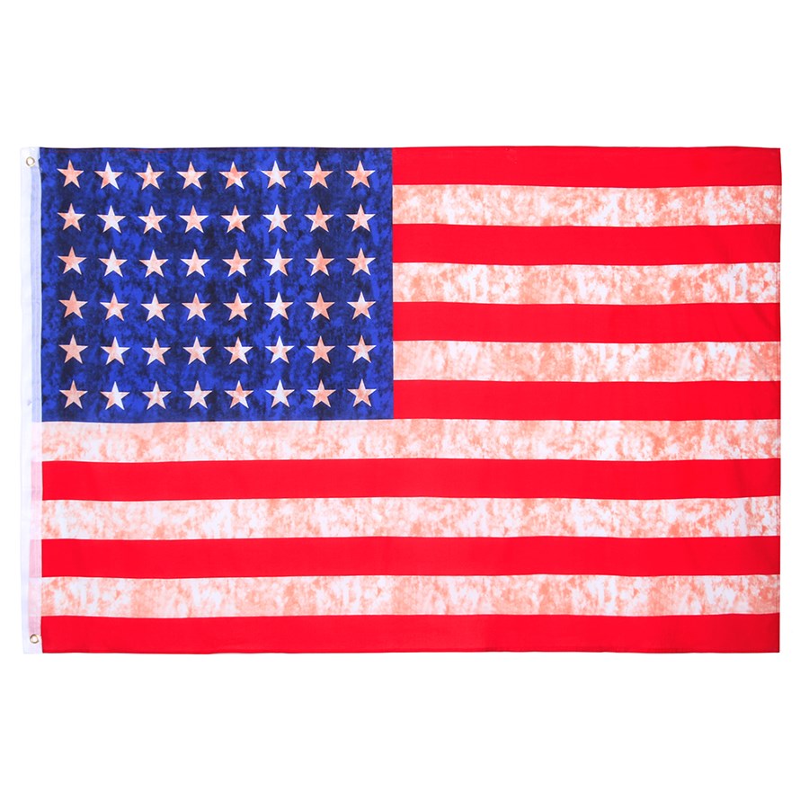 FOSCO Vlajka USA vintage 48 hvězd 155 x 105 cm