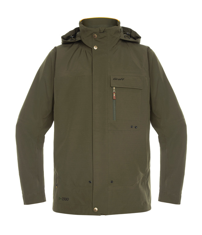 Graff Lovecká souprava proti dešti Rainer Velikost: 2XL/182