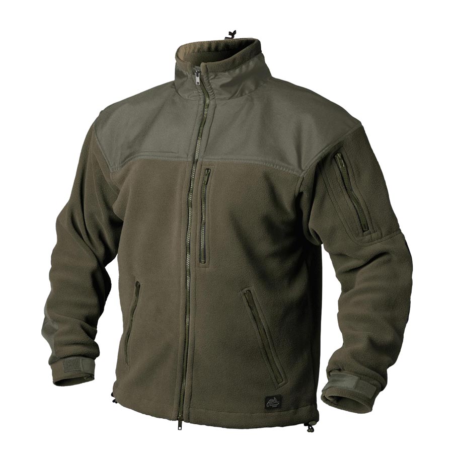 Helikon-Tex® Bunda CLASSIC ARMY fleece ZELENÁ - Akce Velikost: L