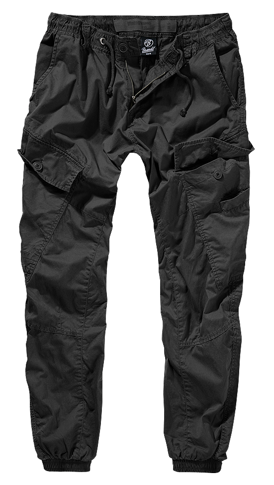 Ray Vintage kalhoty Brandit černé Barva: BLACK, Velikost: S