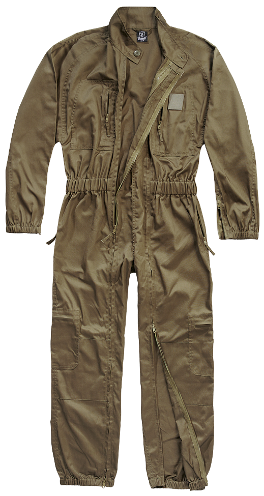 Flightsuit overal Brandit olivový Barva: olive, Velikost: S