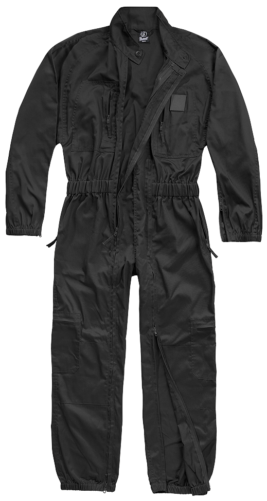 Flightsuit overal Brandit černý Barva: BLACK, Velikost: S