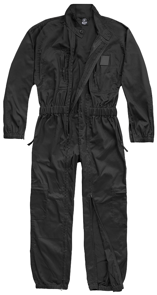 Flightsuit overal Brandit černý Barva: BLACK, Velikost: L