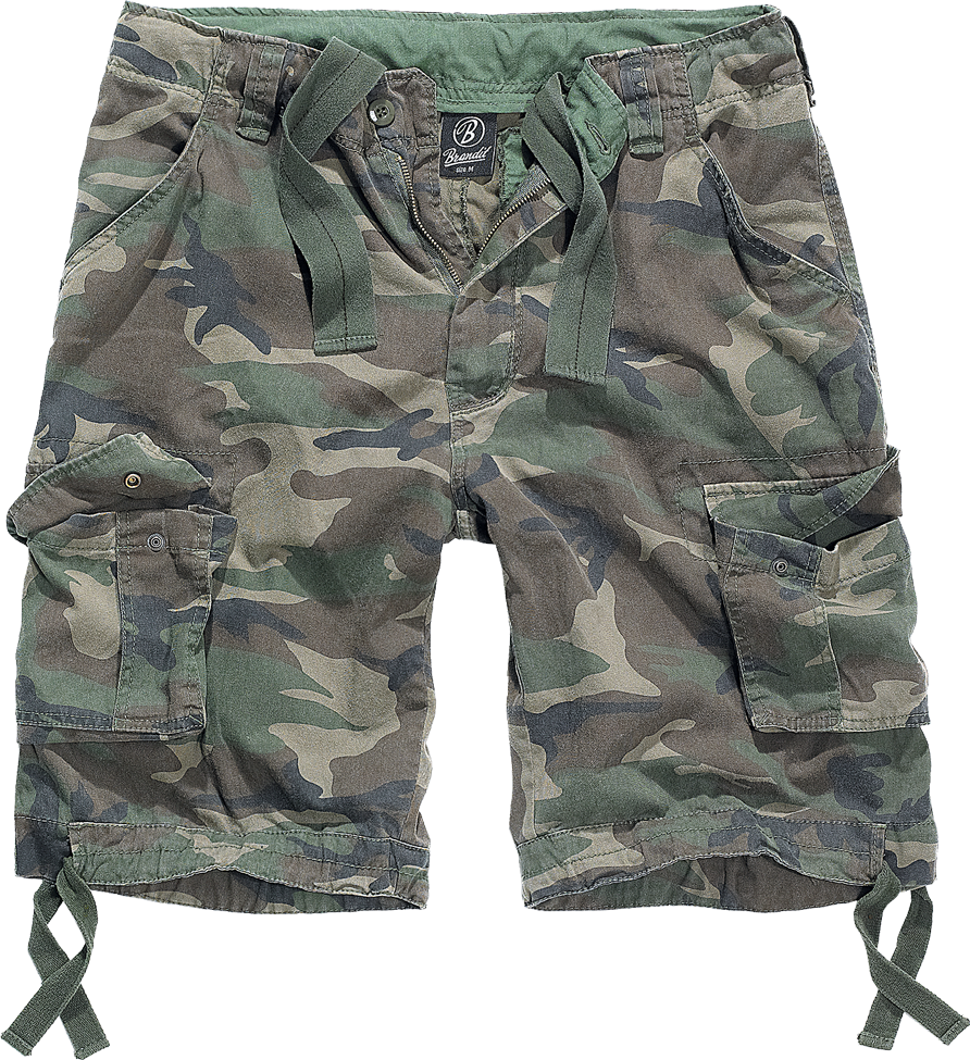 Kraťasy Brandit Urban Legend Shorts woodland Barva: WOODLAND, Velikost: S