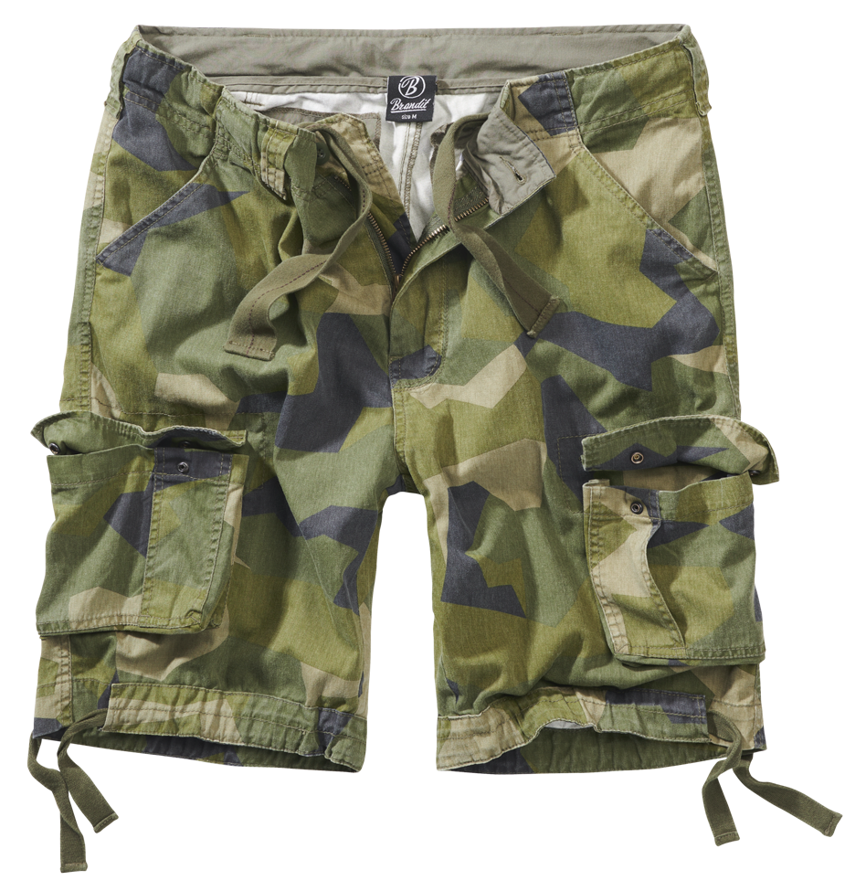 Kraťasy Brandit Urban Legend Shorts švédská kamufláž M90 Barva: swedisch camo M90, Velikost: S