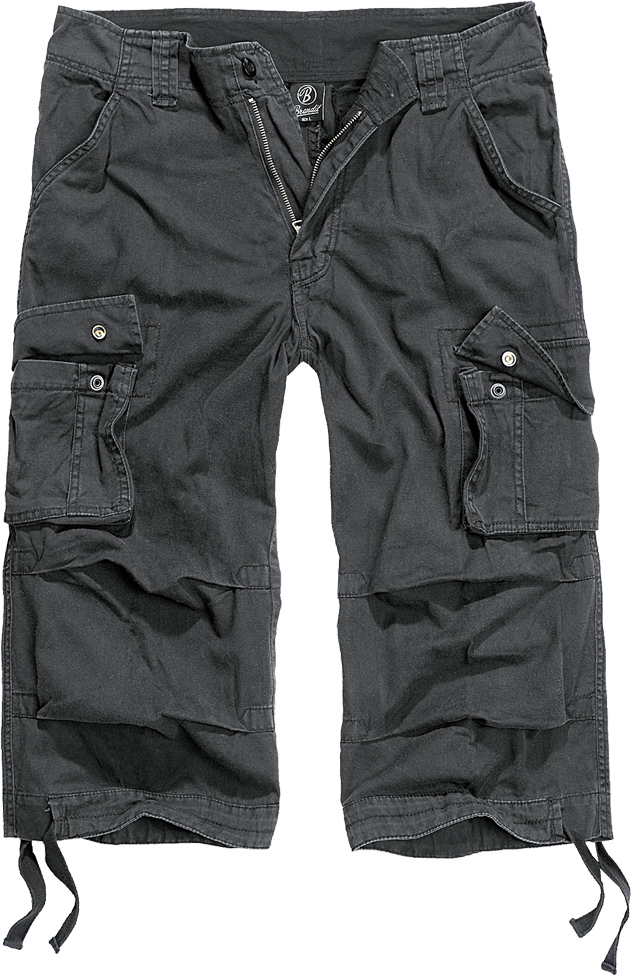 Kraťasy Brandit 3/4 Urban Legend Trouser černé Barva: BLACK, Velikost: 6XL