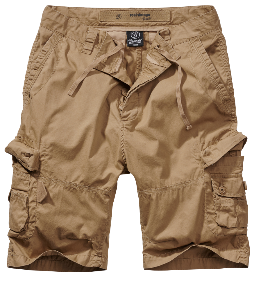 Kraťasy Brandit Ty Shorts hnědé Barva: camel, Velikost: S