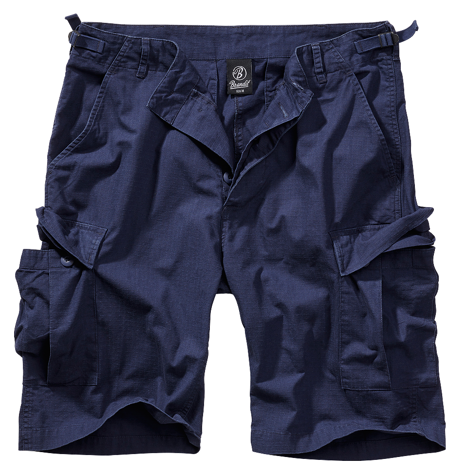 Kraťasy Brandit BDU Ripstop Shorts modré Barva: NAVY, Velikost: S
