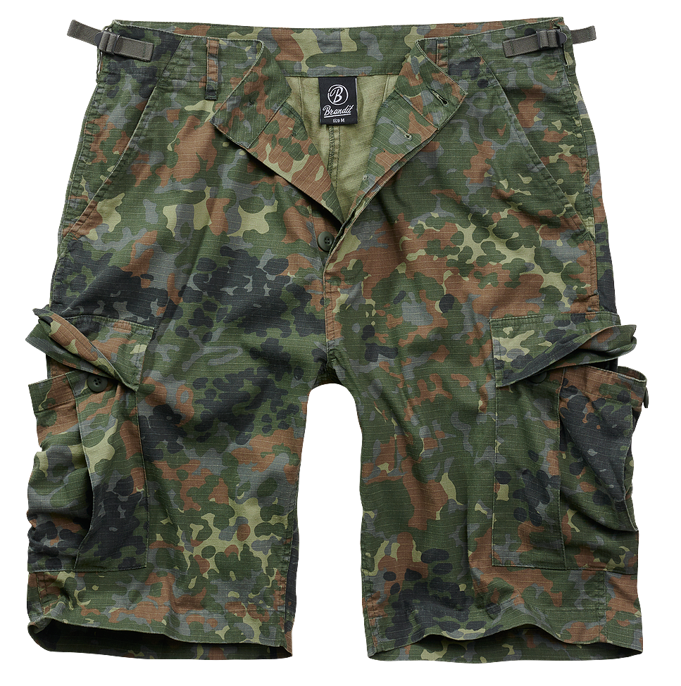 Kraťasy Brandit BDU Ripstop Shorts flecktarn Barva: FLECKTARN, Velikost: 4XL