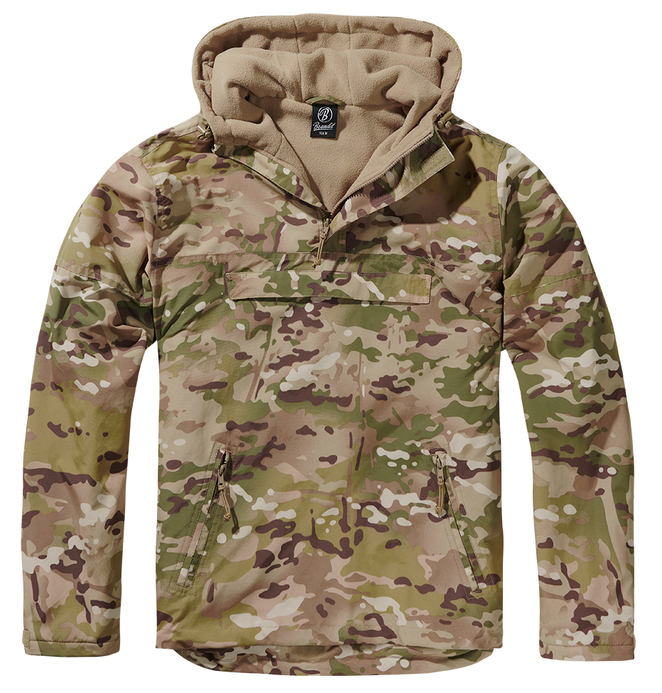 Bunda Brandit Windbreaker taktická kamufláž Barva: tactical camo, Velikost: S