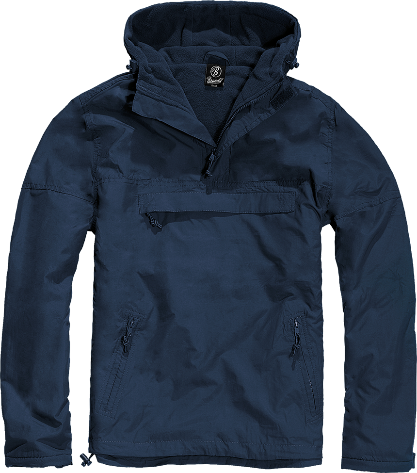 Bunda Brandit Windbreaker modrá Barva: NAVY, Velikost: S