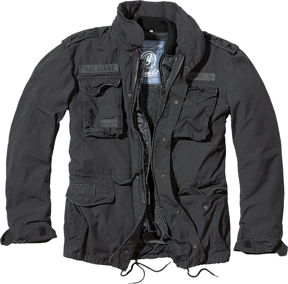 Bunda Brandit M65 Giant černá Barva: BLACK, Velikost: 4XL