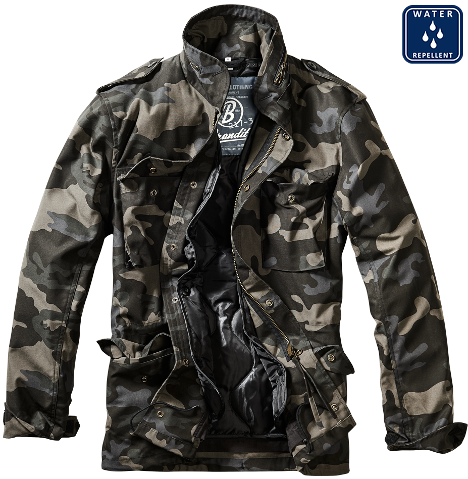 Bunda Brandit M65 Standard tmavá kamufláž Barva: darkcamo, Velikost: 3XL