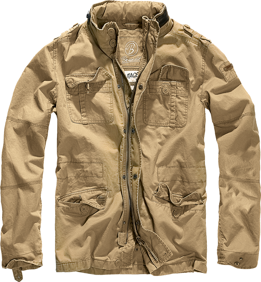 Bunda Brandit Britannia Jacket písková Barva: camel, Velikost: 3XL