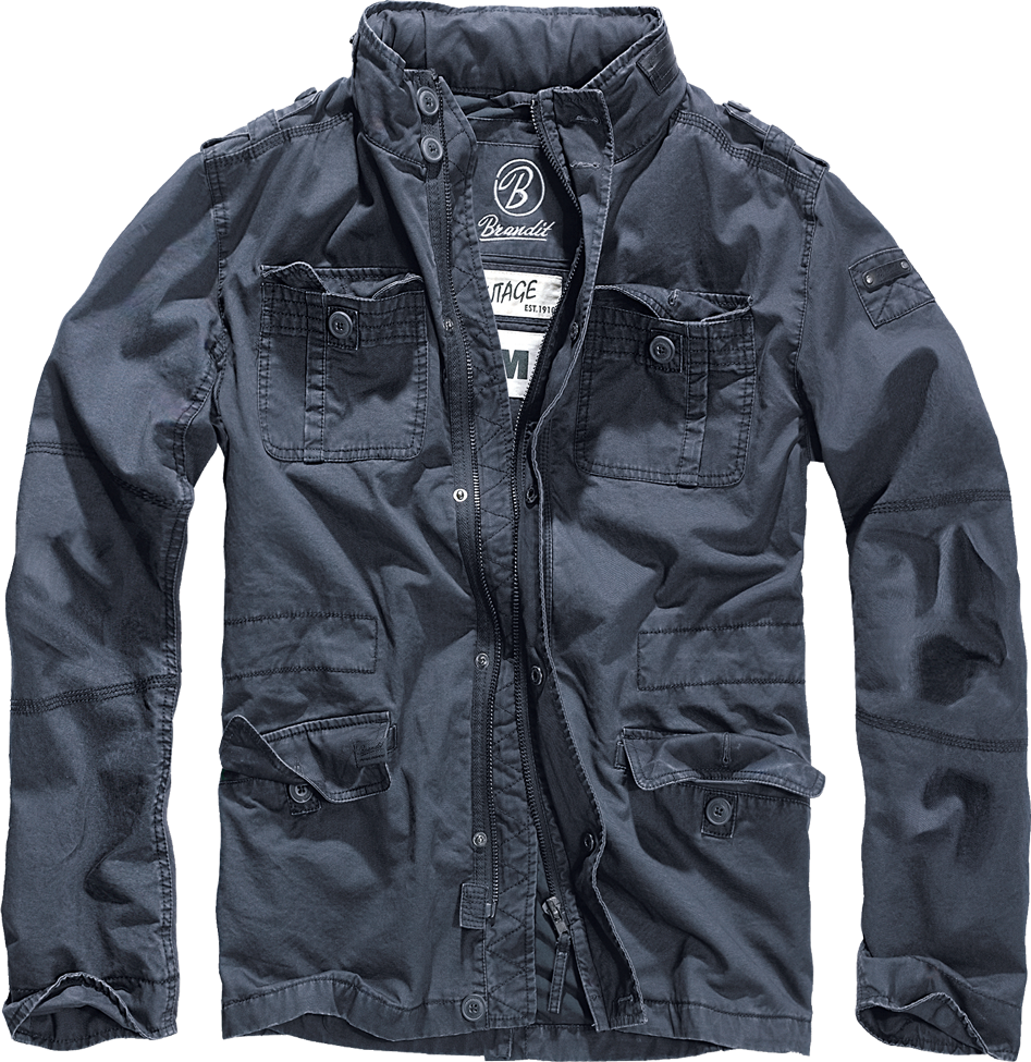 Bunda Brandit Britannia Jacket indigo Barva: indigo, Velikost: 4XL