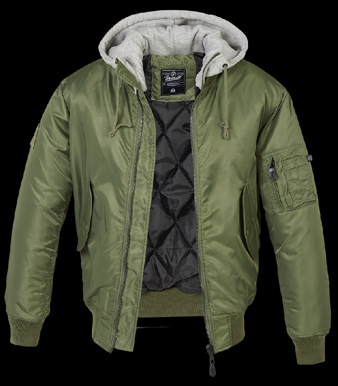 MA1 bunda Brandit olivová-šedá Barva: olive-grey, Velikost: L