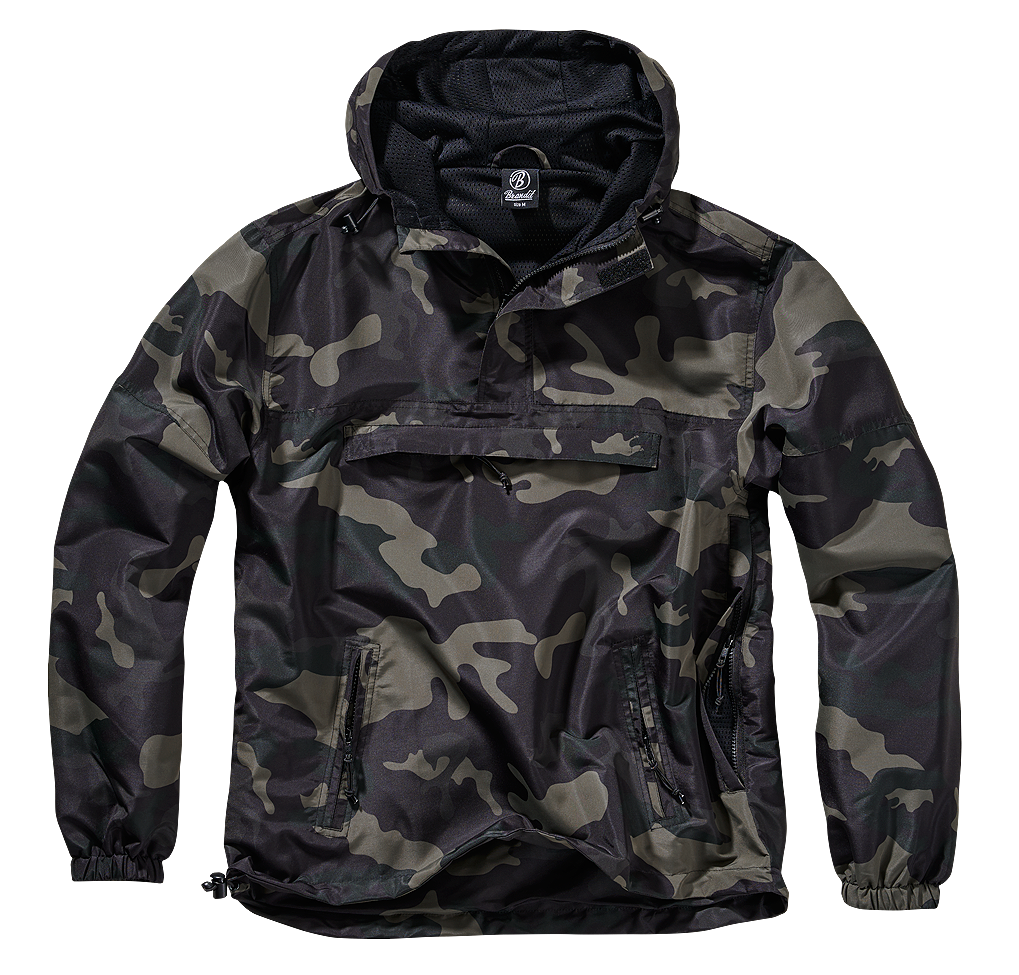 Summer Windbreaker bunda Brandit tmavá kamufláž Barva: darkcamo, Velikost: 4XL