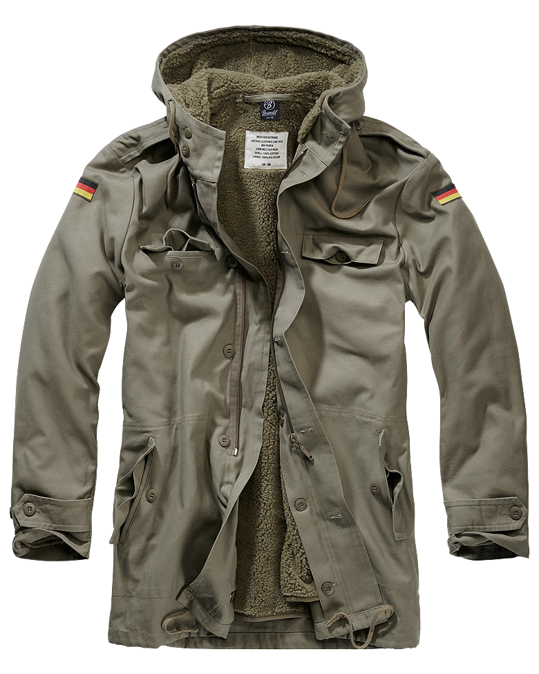 Parka Brandit Flag olivová Barva: olive, Velikost: 46 / S