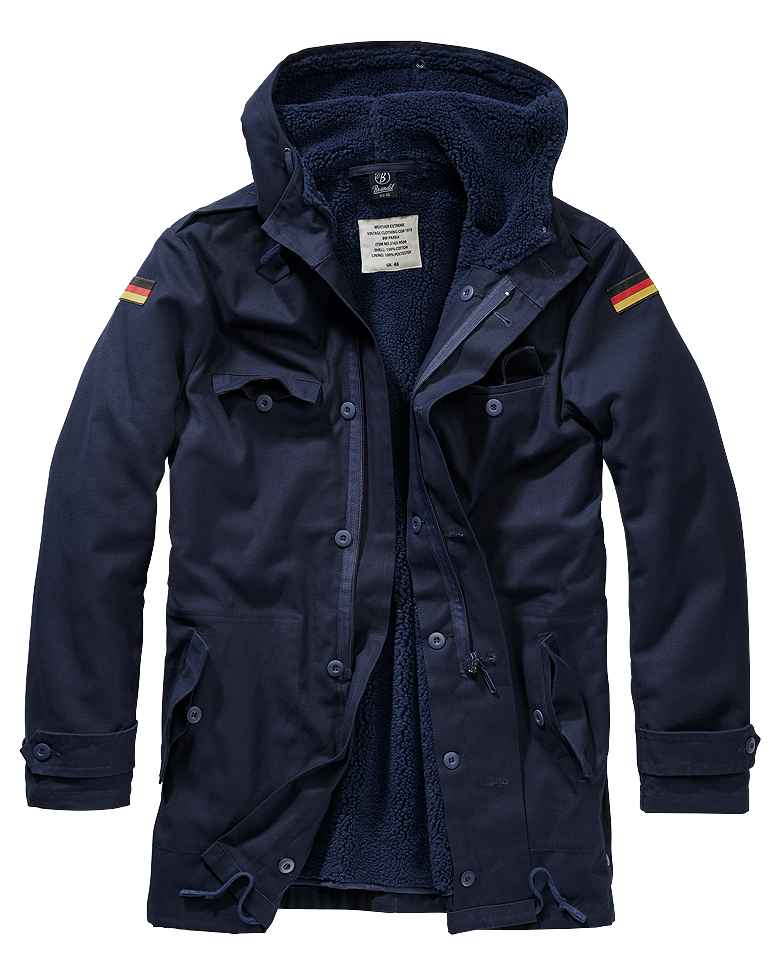 Parka Brandit Flag modrá Barva: NAVY, Velikost: 46 / S